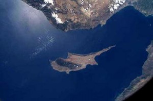 cyprus satellite view